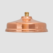 Unlacquered Copper Rain Shower Head | 12" Round