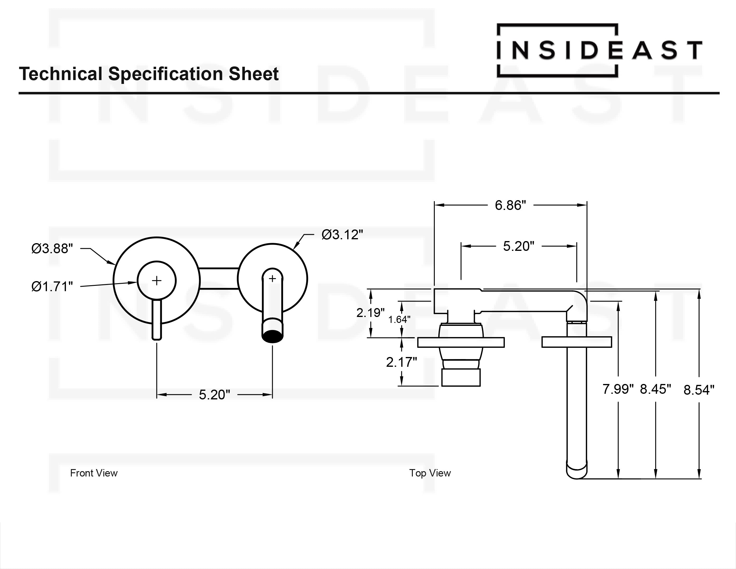 Vintage Bathroom Wall Faucet, Aged Brass Built-in Faucet, Concealed Mixer Tap, Recessed Basin Mixer Faucet