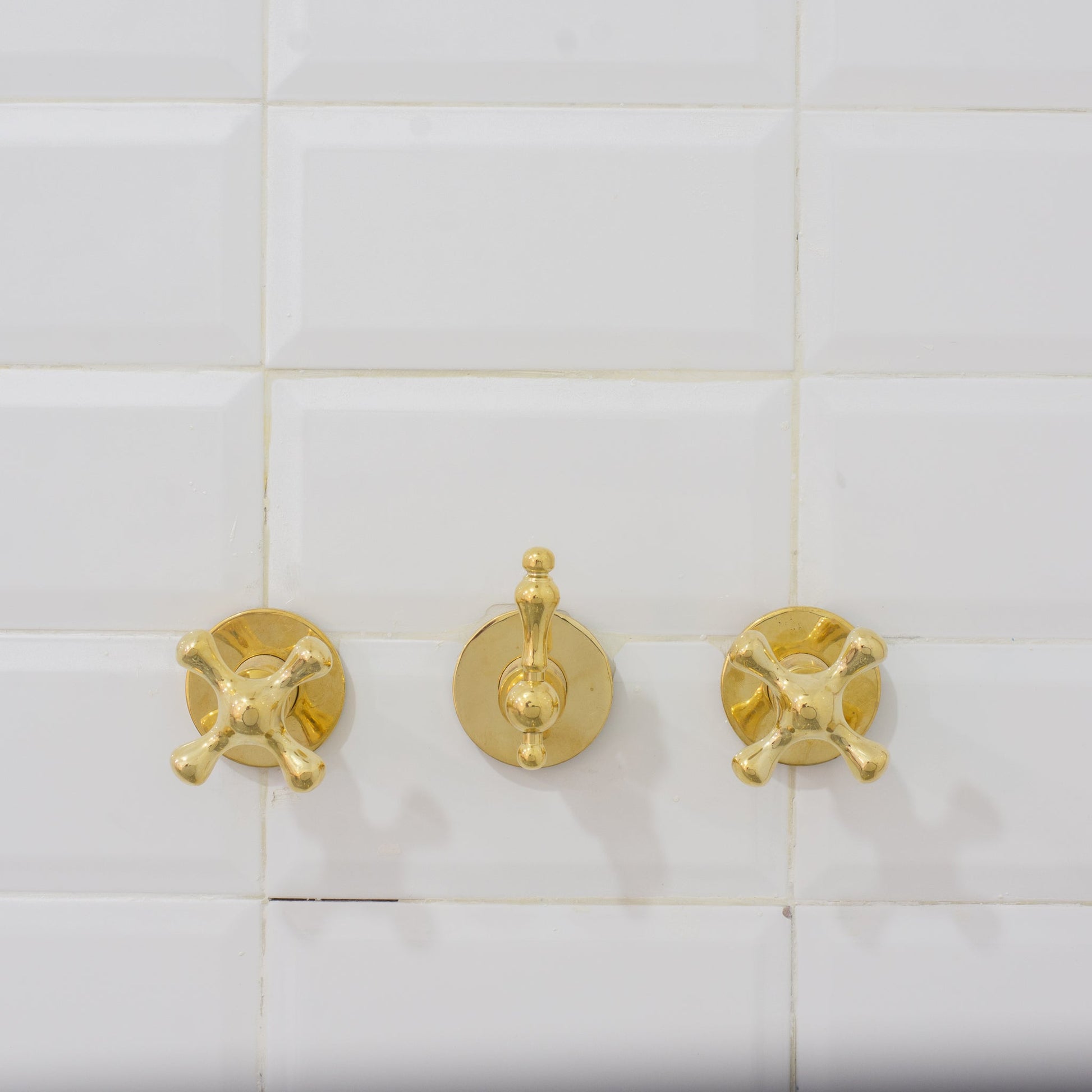 Antique Brass Shower Fixtures – Brass Shower Set - Insideast
