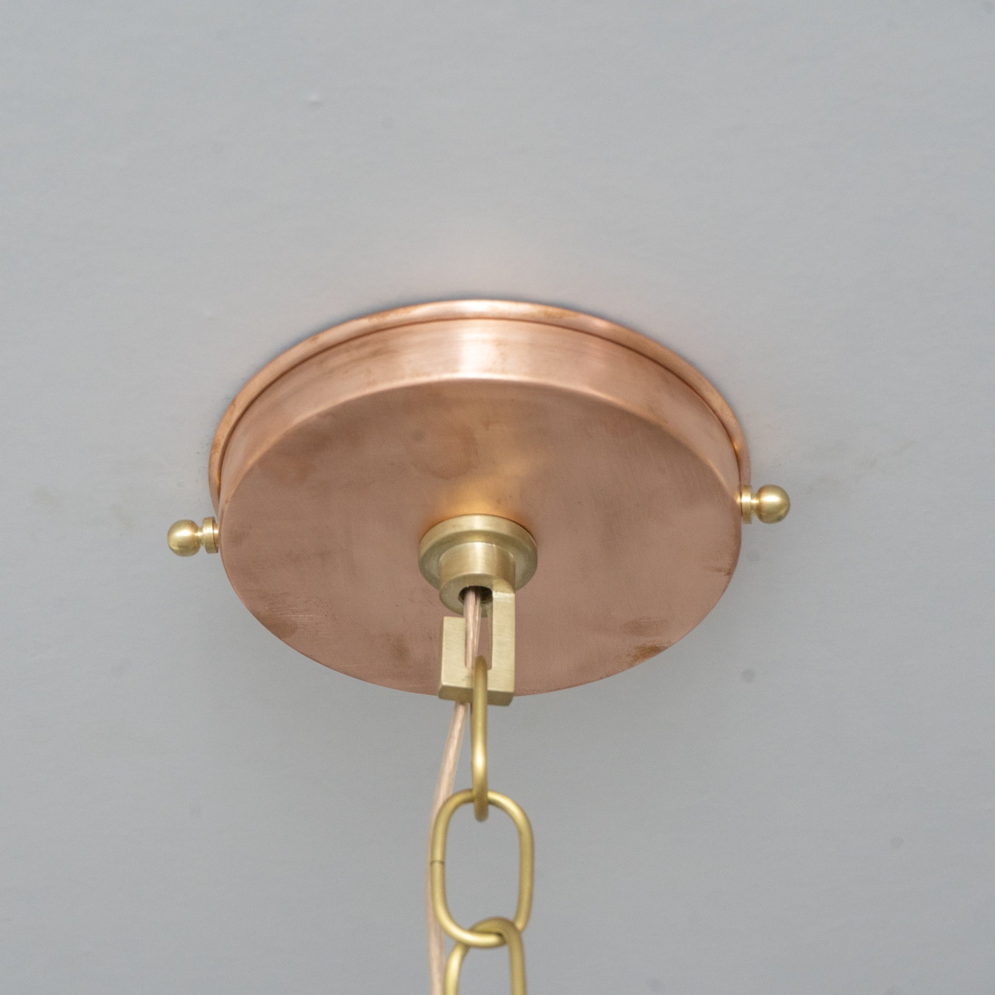 Antique Bronze Hammered Dome Pendant Light - Artisan Patina Finish - Insideast