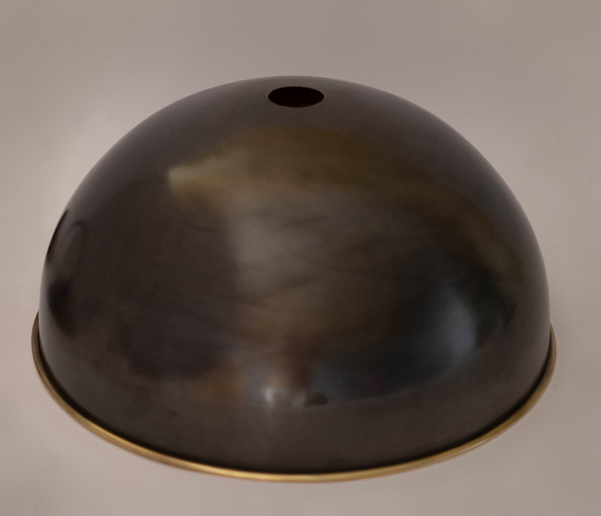 Antique Bronze Pendant Light, Bronze Dome Pendant, Antique Ceiling Lampshade - Insideast