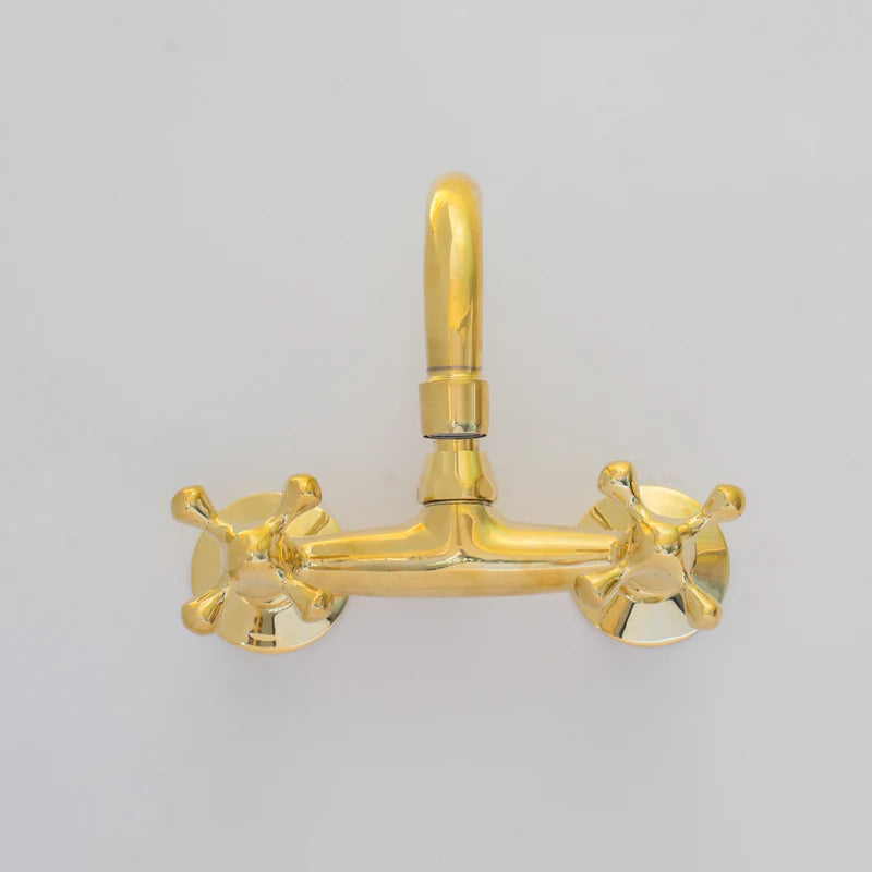 Brass Kitchen Faucet – Vintage Brass Kitchen Faucet