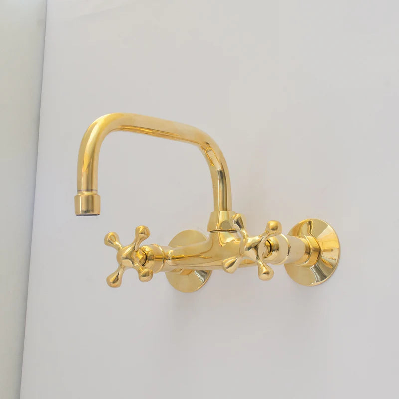Brass Kitchen Faucet – Vintage Brass Kitchen Faucet