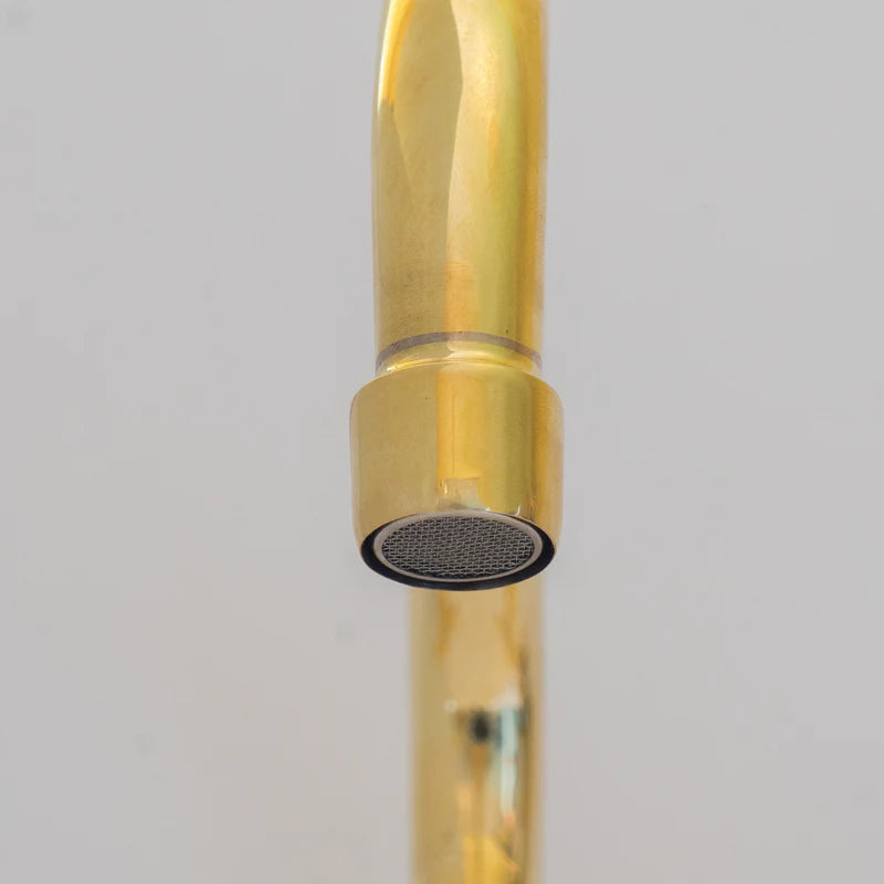 Brass Kitchen Faucet – Vintage Brass Kitchen Faucet