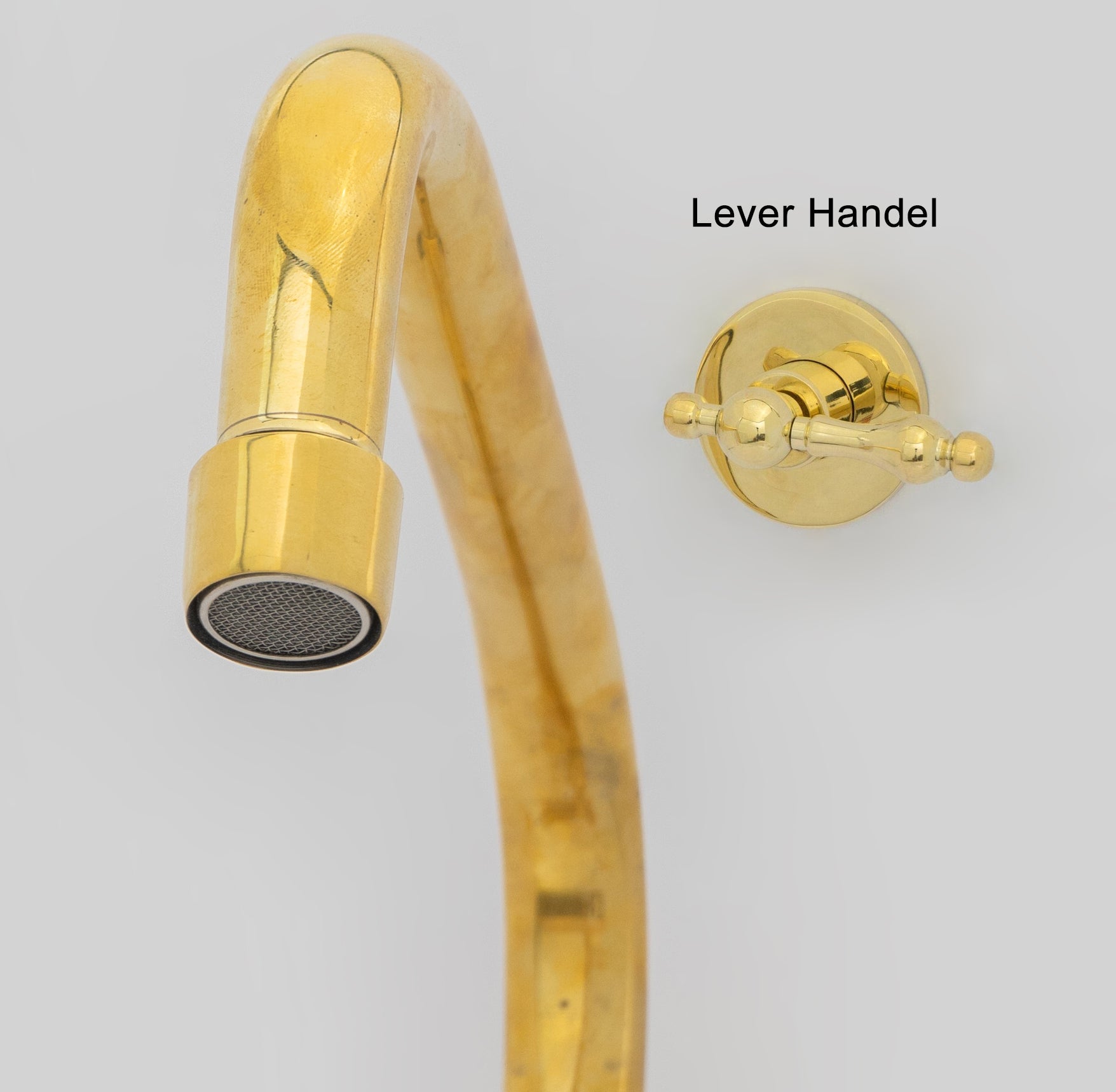 Brass Pot Filler – Unlacquered Brass Faucet - Insideast