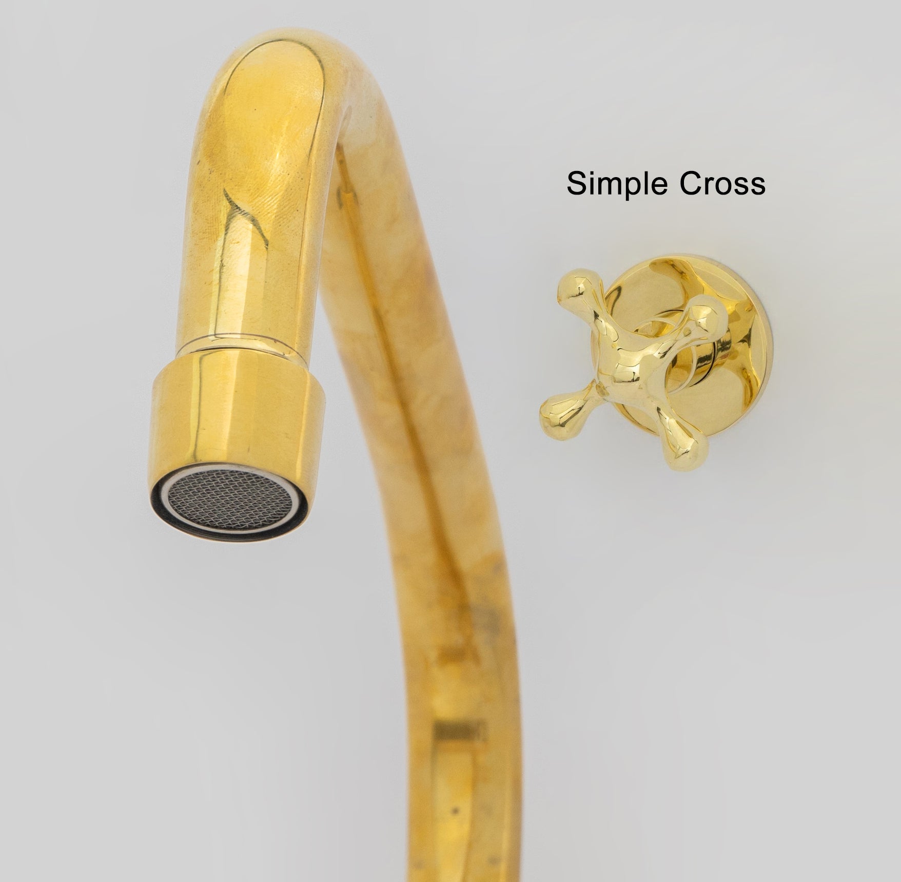 Brass Pot Filler – Unlacquered Brass Faucet - Insideast