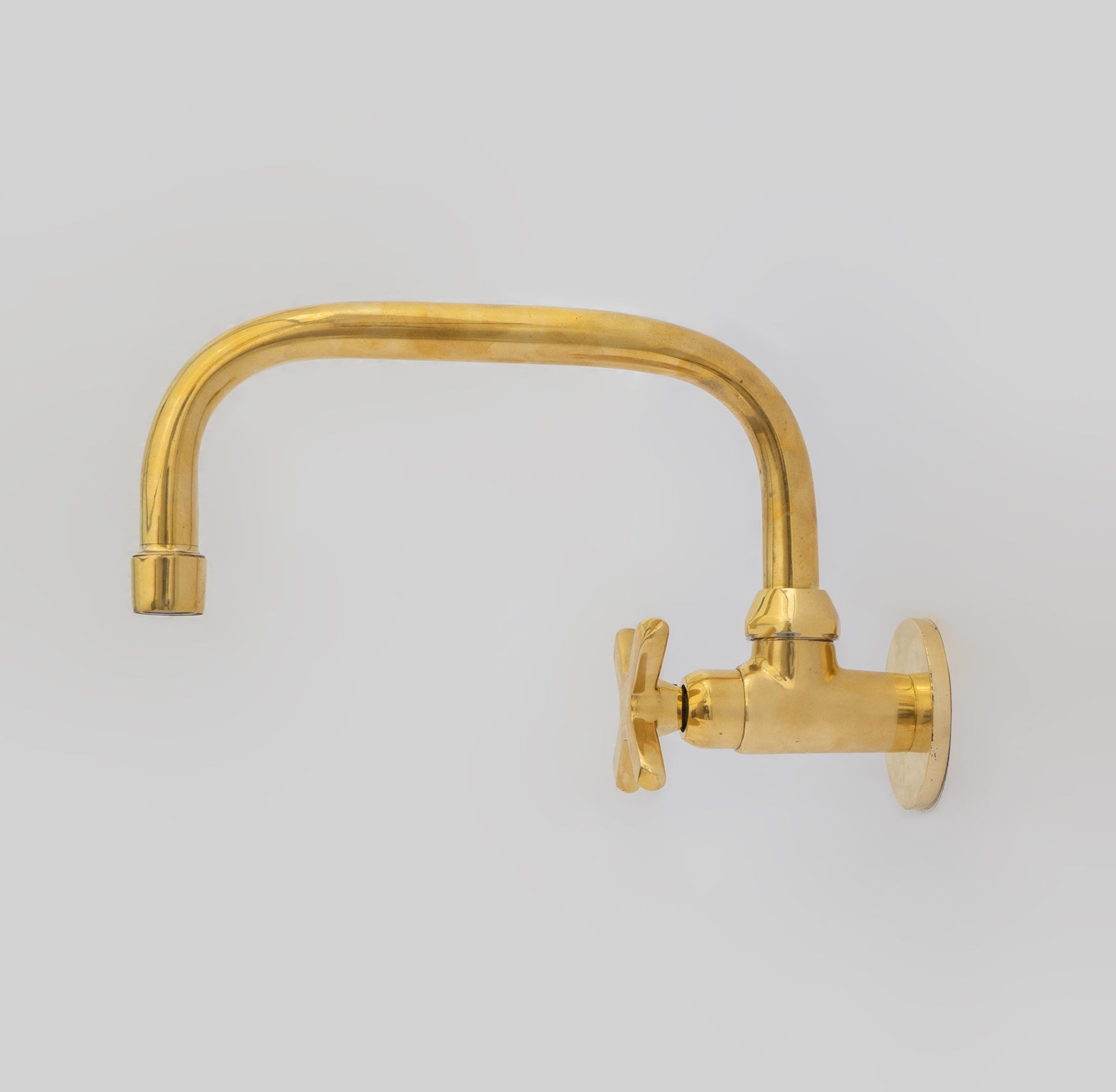 Brass Pot Filler – Unlacquered Brass Faucet - Insideast