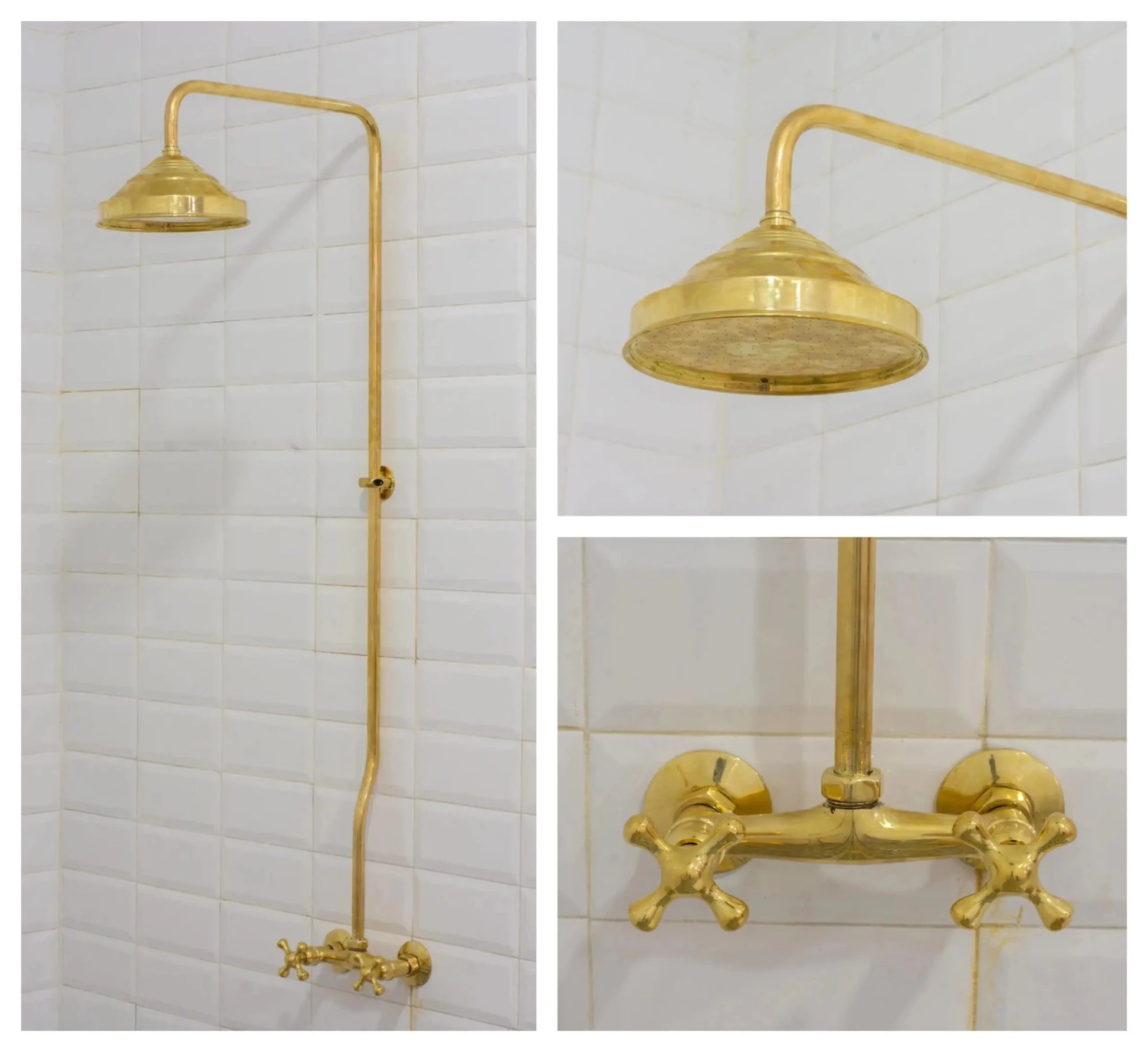 Brass Shower – Brass Shower Fixtures - Insideast