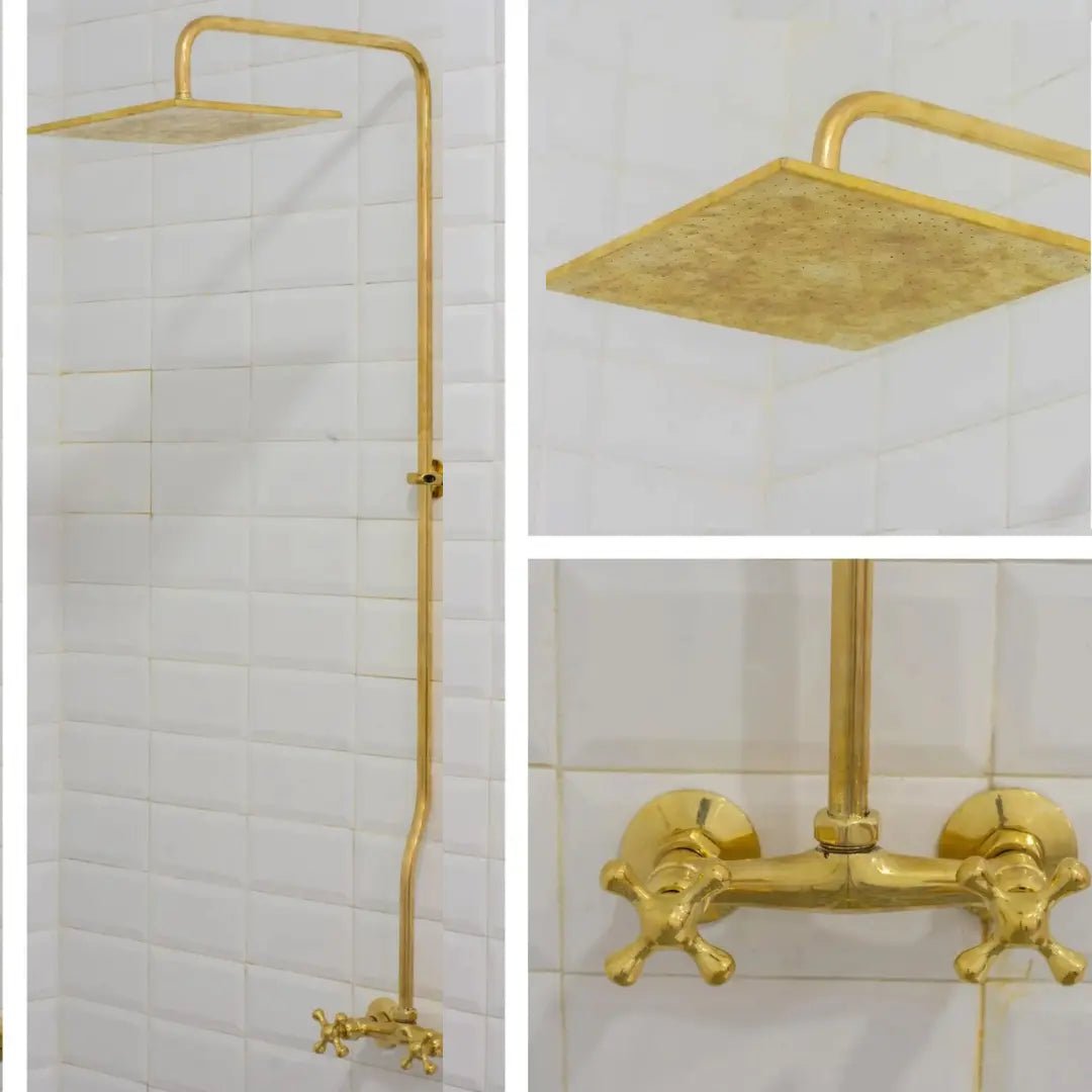 Brass Shower – Brass Shower Fixtures - Insideast