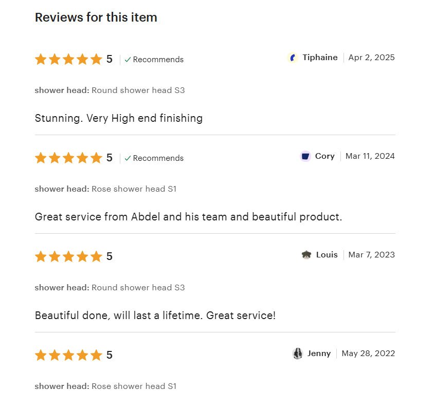 Brass Shower Fixtures – Brass Shower System - Insideast