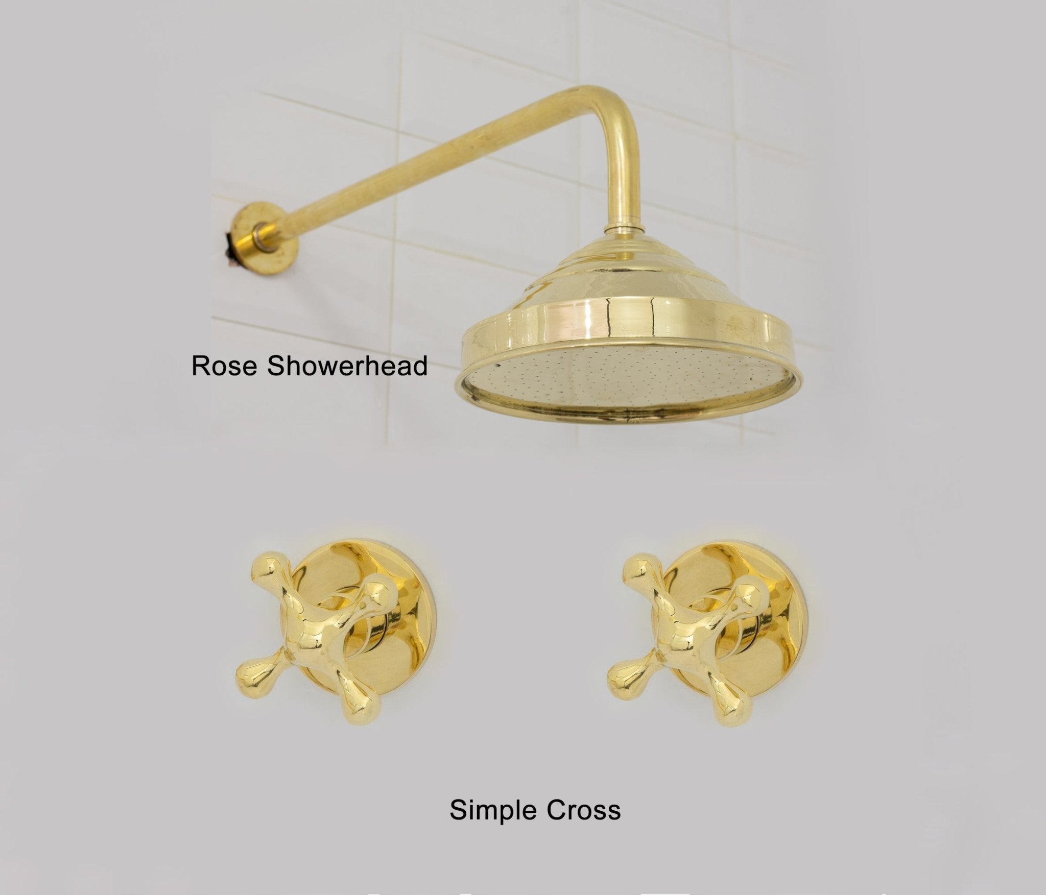 Brass Shower System – Brass Shower Set - Insideast