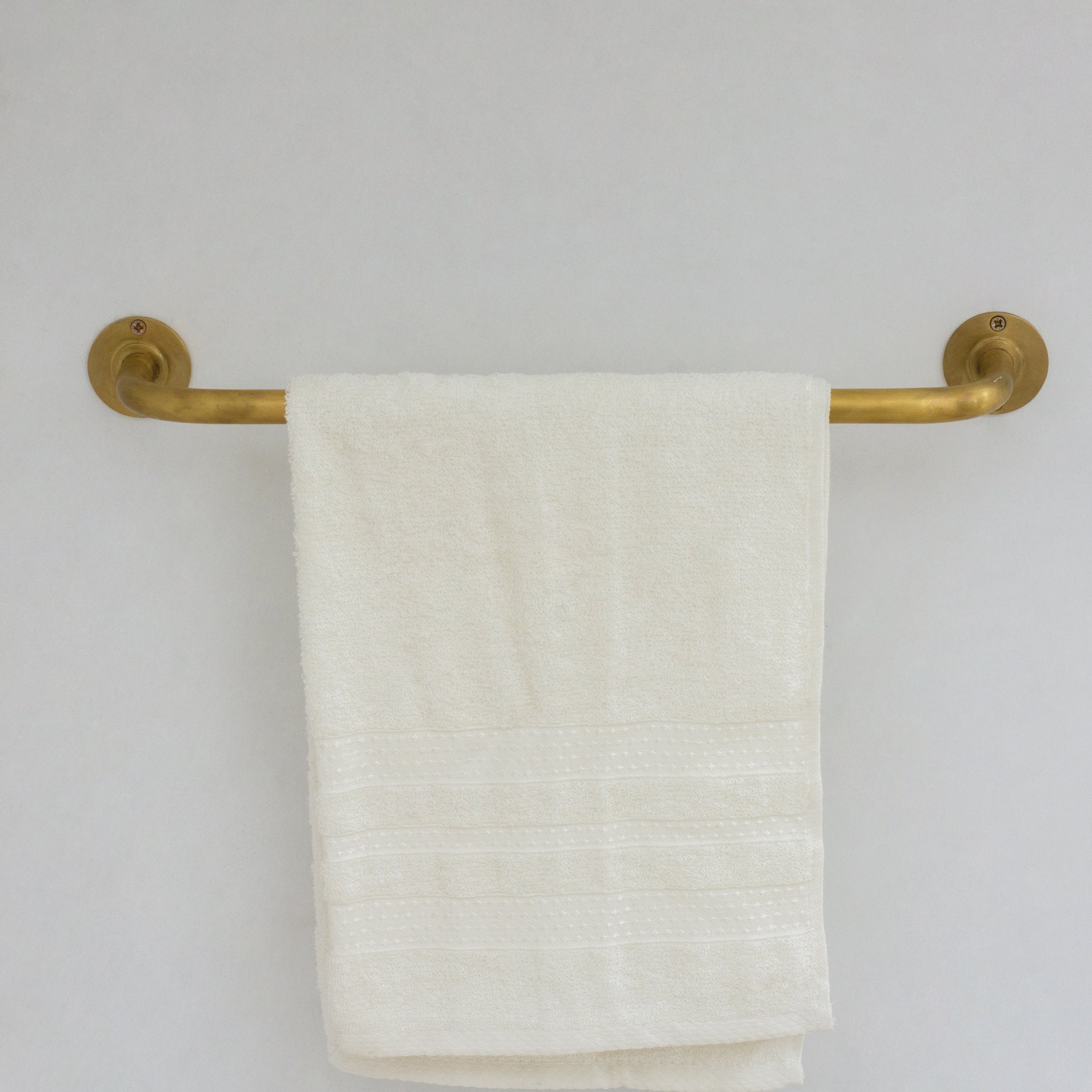 Brass Towel Bar Holder | Bathroom Towel Hanger - Insideast