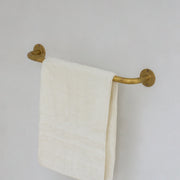 Brass Towel Bar Holder | Bathroom Towel Hanger - Insideast