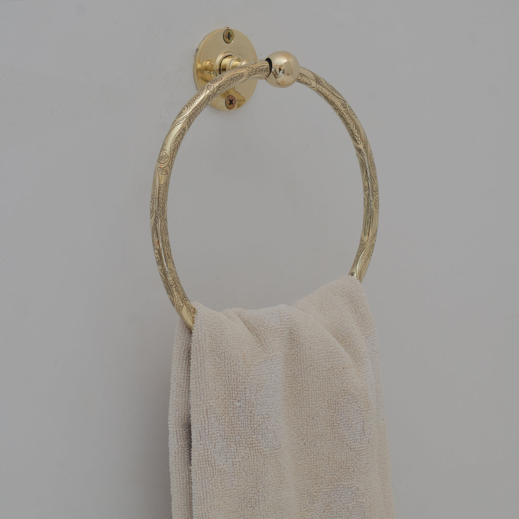 Brass Towel Holder - For Bathroom