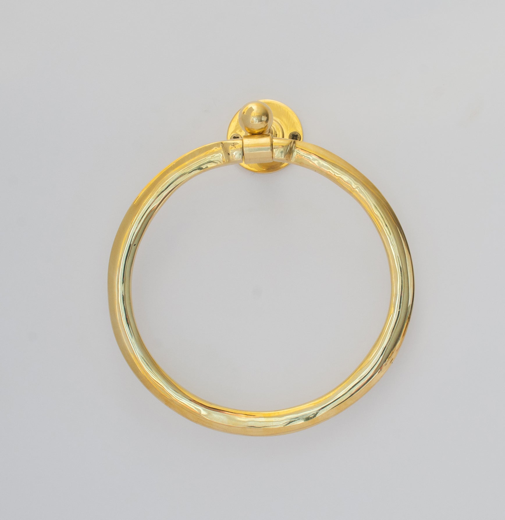 Brass Towel Ring – Bathroom Towel Holder - Insideast