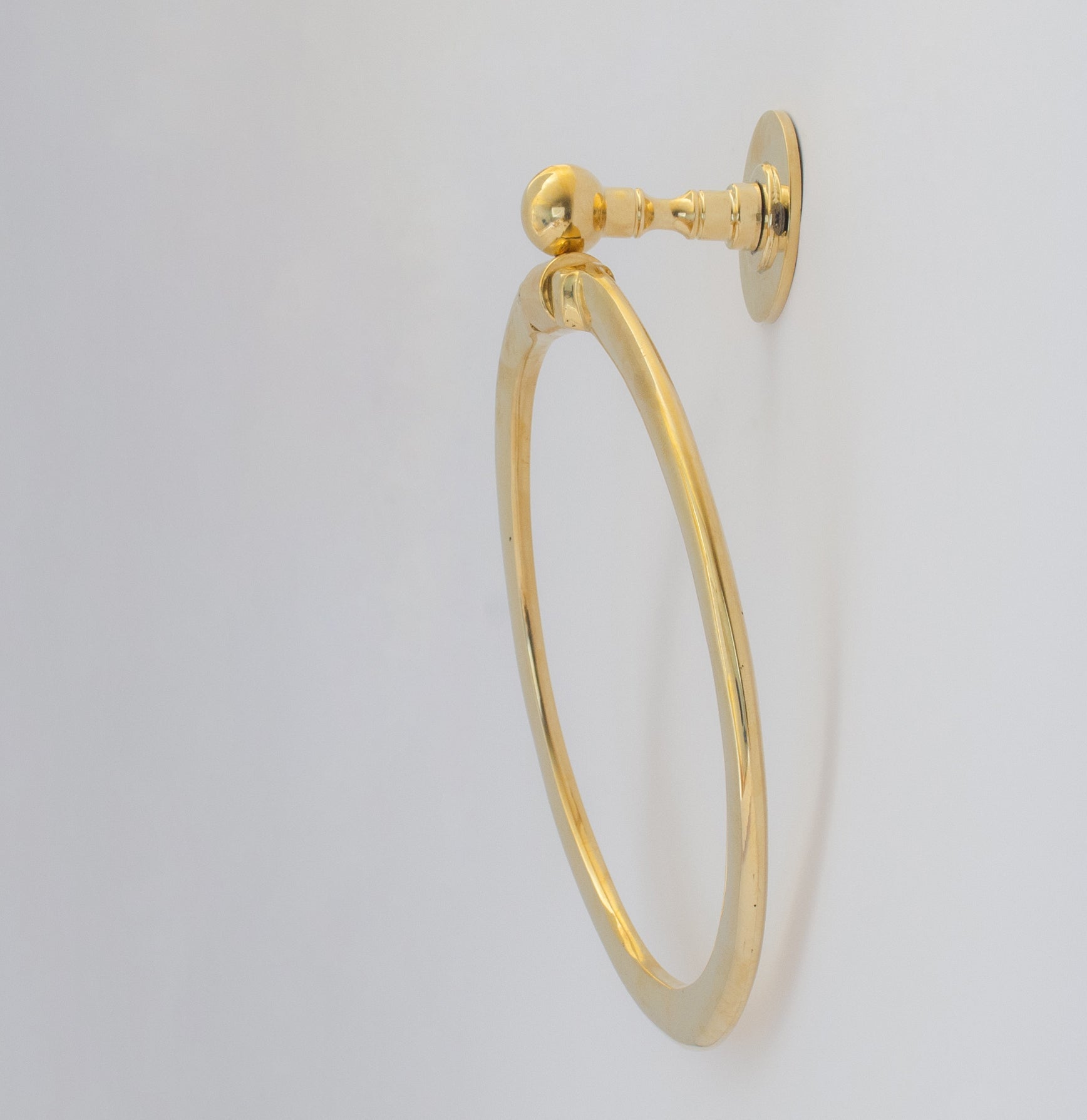 Brass Towel Ring – Bathroom Towel Holder - Insideast