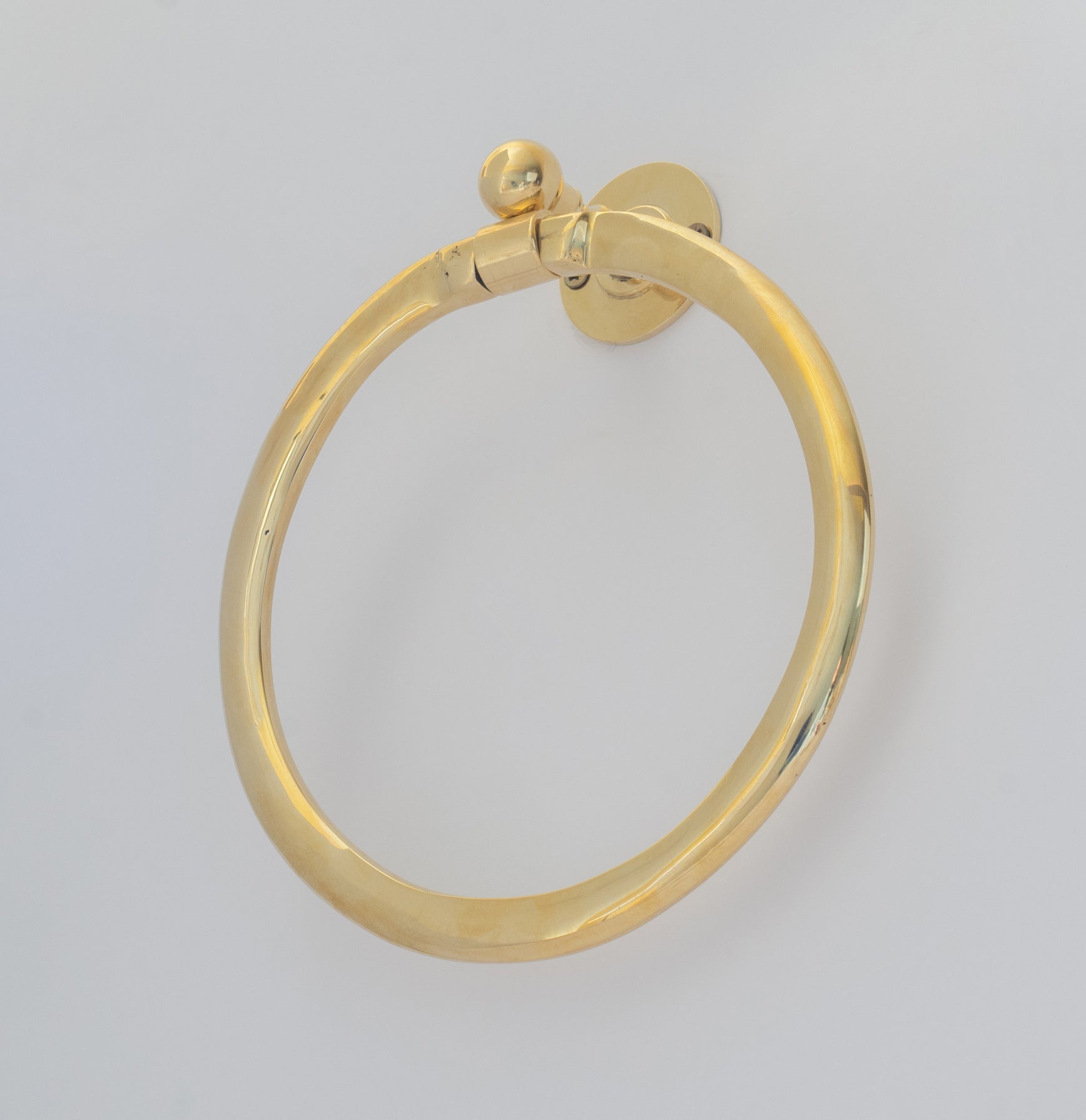 Brass Towel Ring – Bathroom Towel Holder - Insideast