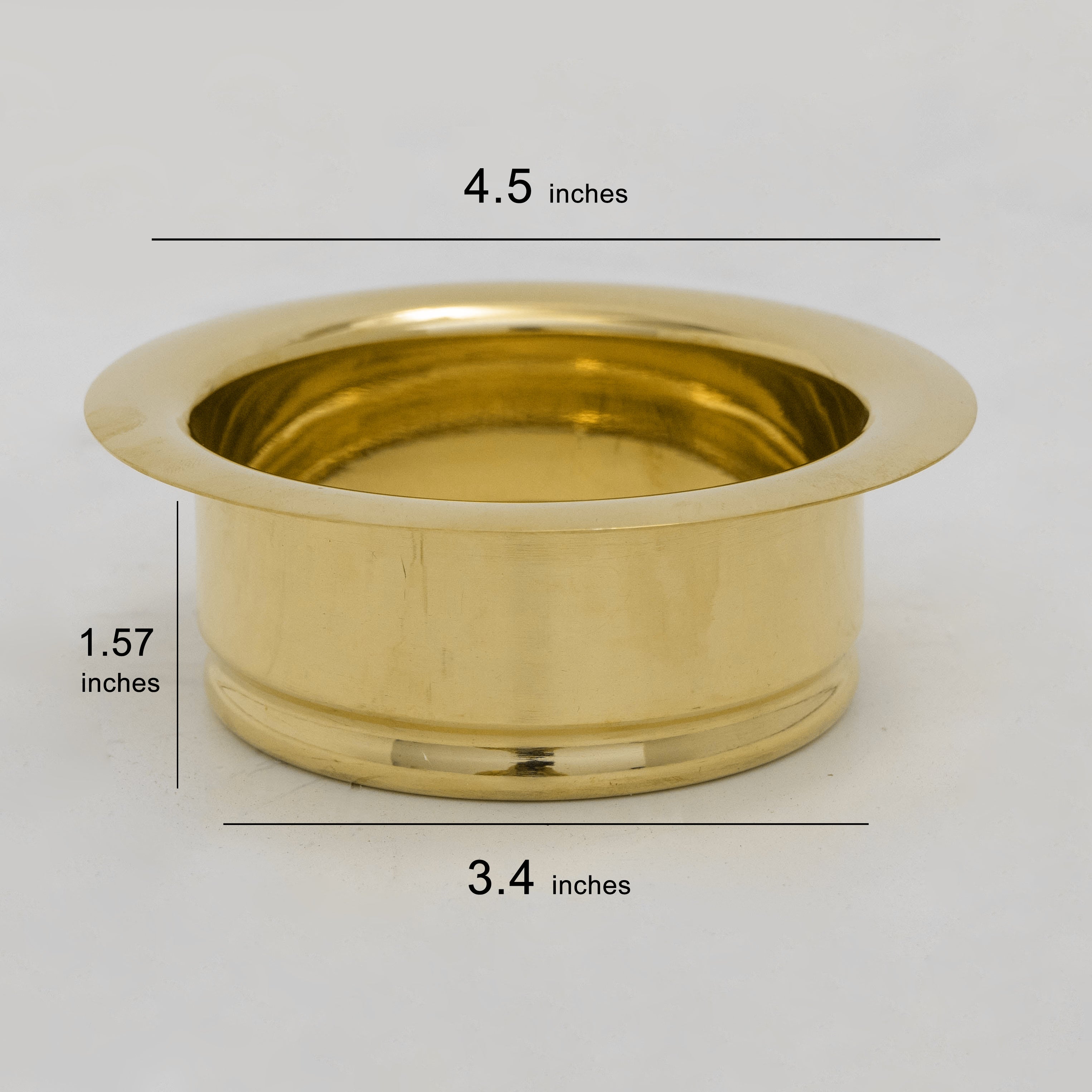 Garbage Disposal, Unlacquered Brass, Flange Kitchen Sink flange kit 3 1/2 standard sink Drain hole