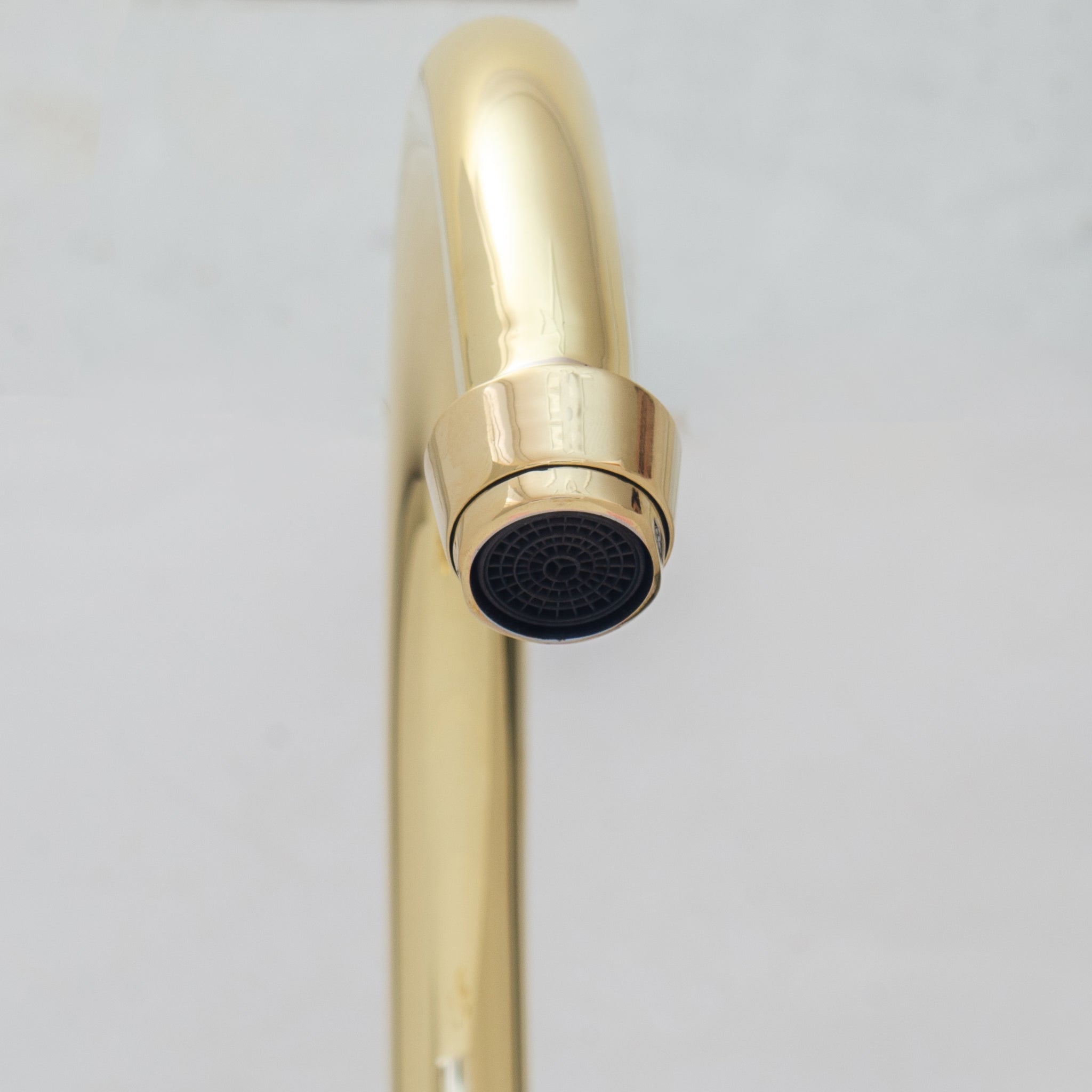 Bridgeford - Unlacquered Brass Kitchen Bridge Faucet - Insideast