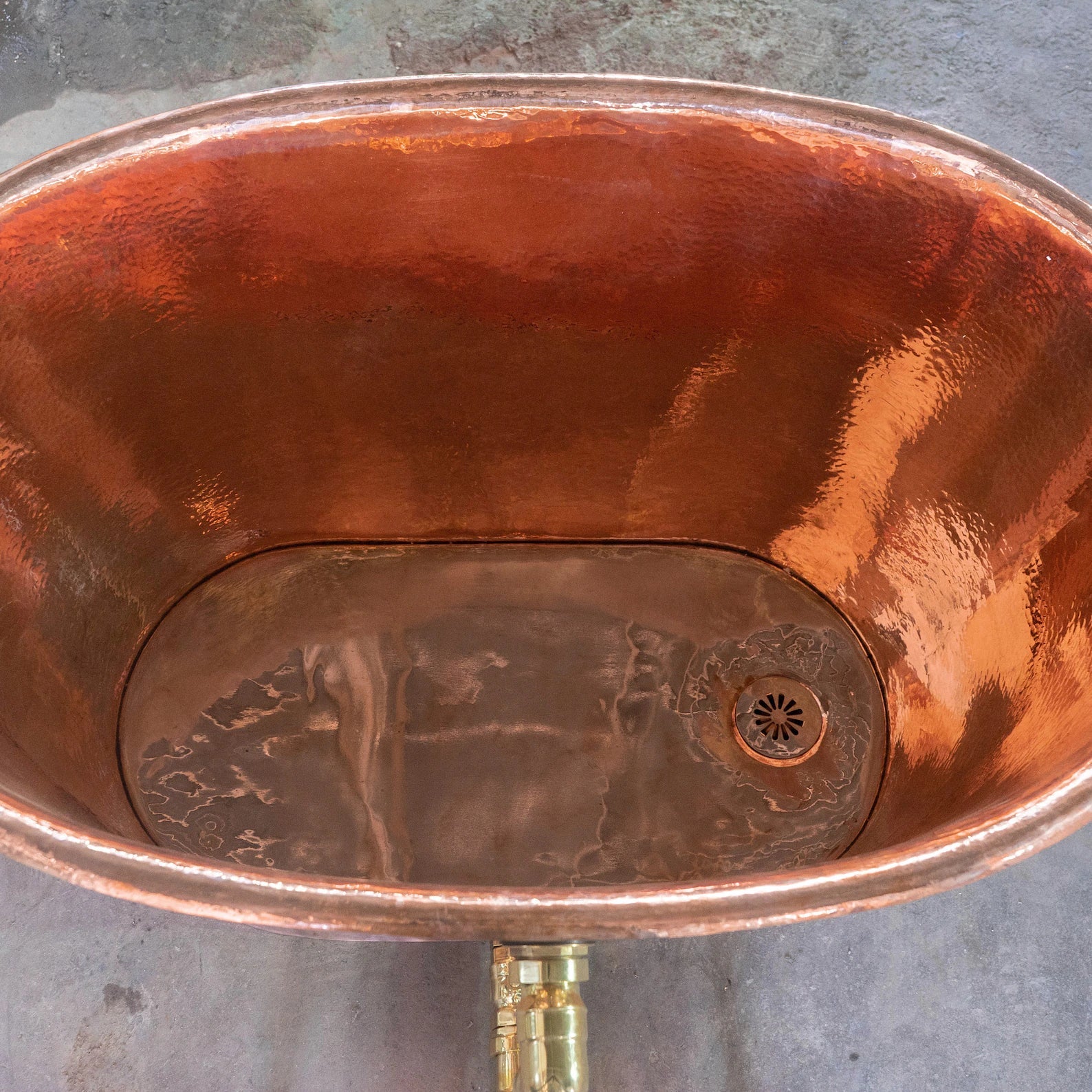 Copper Soaking Tub, Copper Bathtub, Free Standing Copper Tub - Insideast