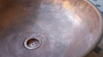 Load image into Gallery viewer, Copper Vessel Sink Engraved Basin Solid Bathroom Vessel Vanity, Counter Top Sink Bowl
