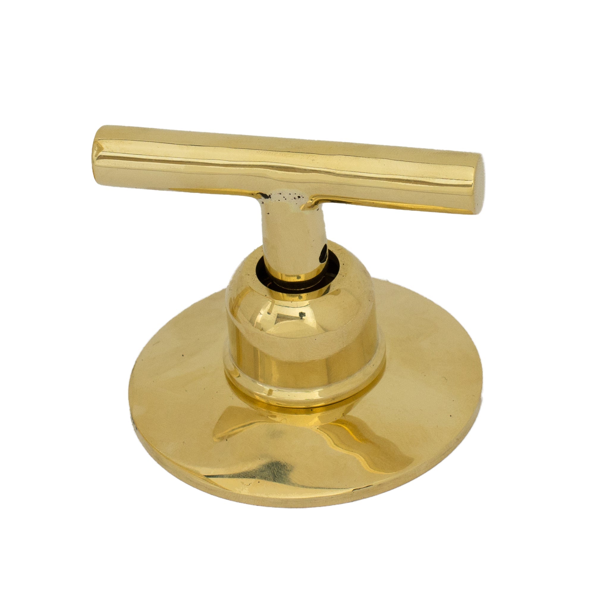 Deck Mounted Unlacquered Brass Faucet, Vanity Sink Faucet, Antique Brass Bathroom Faucet - Insideast