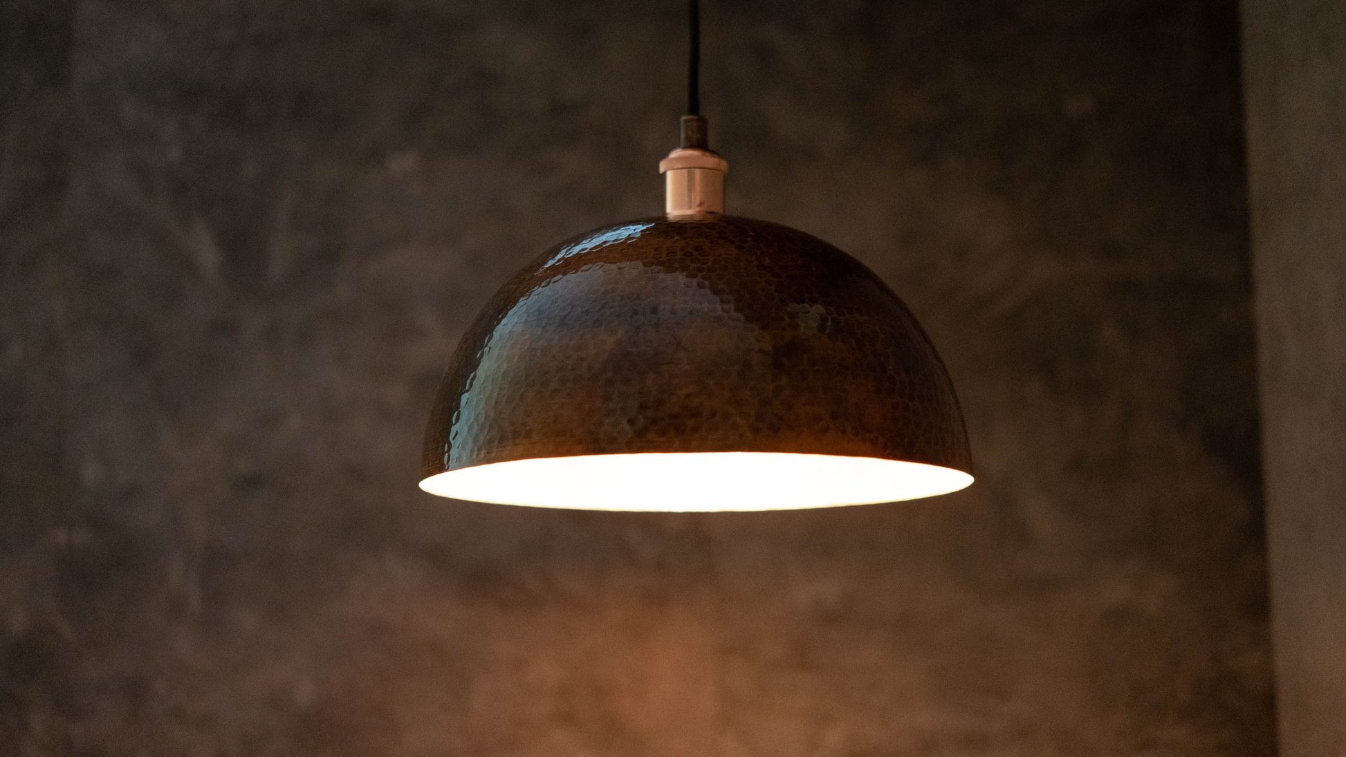Copper Pendant Light – In Modern Kitchen