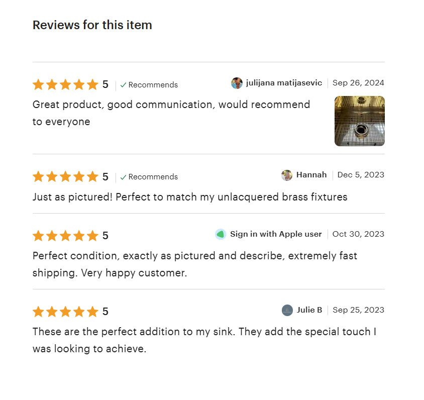 Garbage Disposal, Unlacquered Brass, Flange Kitchen Sink flange kit 3 1/2 standard sink Drain hole - Insideast