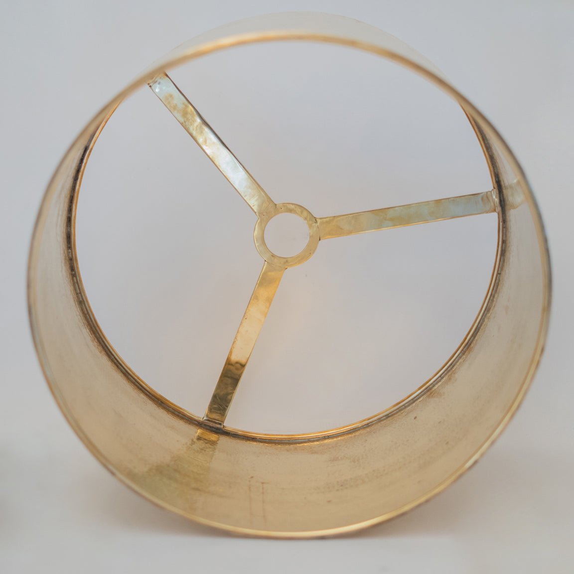 Hammered Brass Cylinder Pendant Light, Unlacquered Brass Pendant Light - Insideast