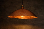 Load image into Gallery viewer, Hammered Solid Copper Dome Pendant Light, Ceiling Light
