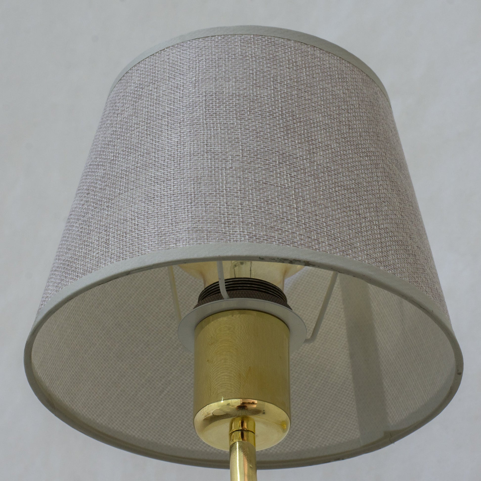 Handcrafted Brass Wall Sconce, Wall Light With Tissue Cover, Living Room Wall Light, Indoor Wall Lamp - Insideast