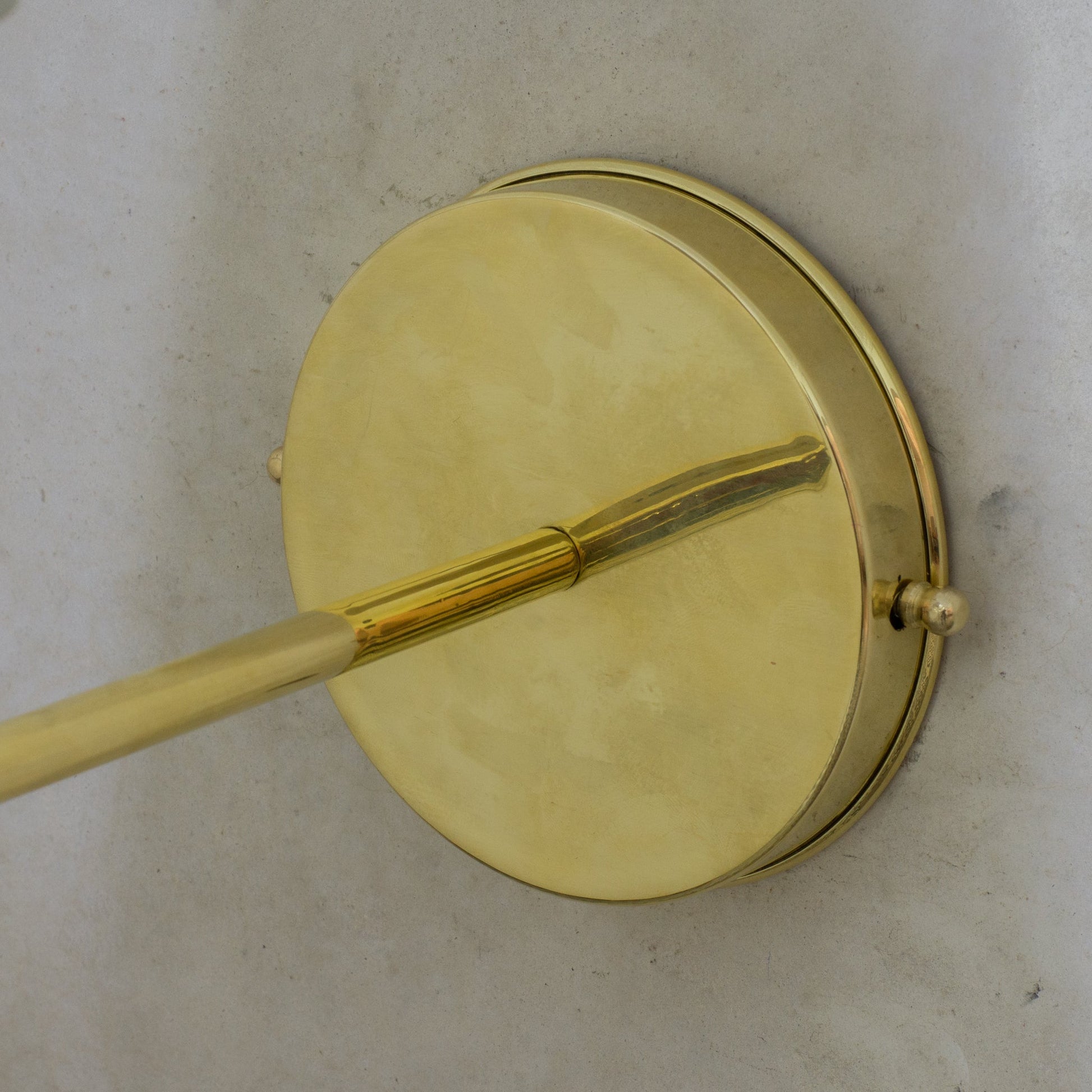 Handcrafted Brass Wall Sconce, Wall Light With Tissue Cover, Living Room Wall Light, Indoor Wall Lamp - Insideast