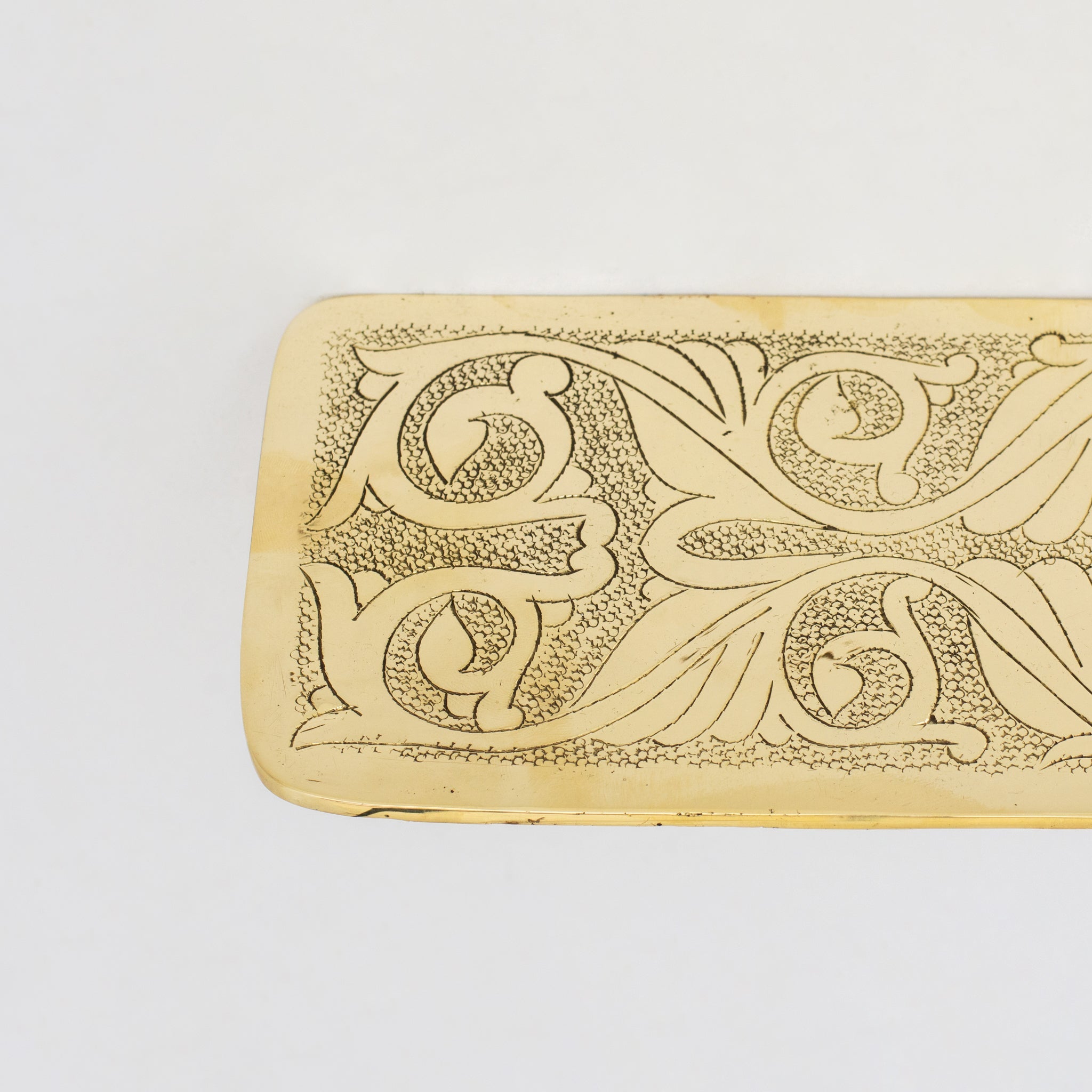 Handcrafted Solid Brass Floating Shelf, Bathroom Shelf Brass, Wall Mount Bathroom Soap Holder - Insideast