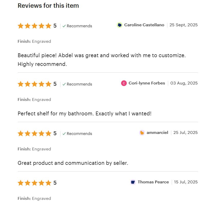 Handcrafted Solid Brass Floating Shelf, Bathroom Shelf Brass, Wall Mount Bathroom Soap Holder - Insideast