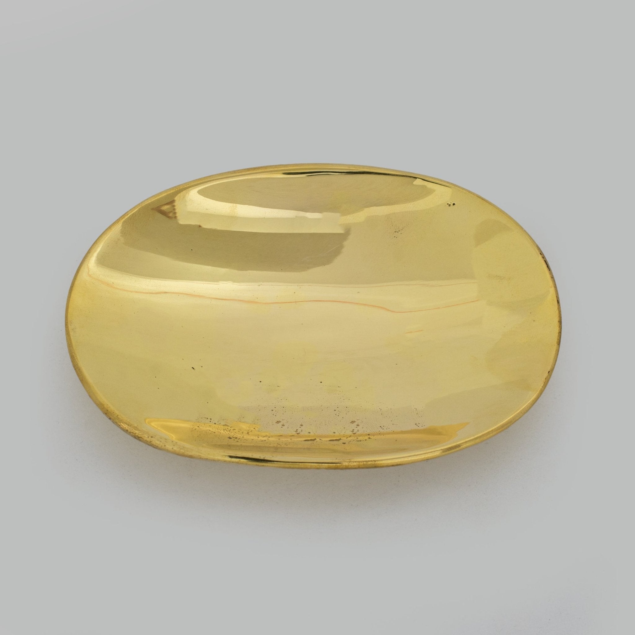 Handcrafted Unlacquered Brass Self Draining Soap Dish, Bar Soap Tray, Countertop Soap Holder, Soap Caddy, Soap Plate Dish - Insideast