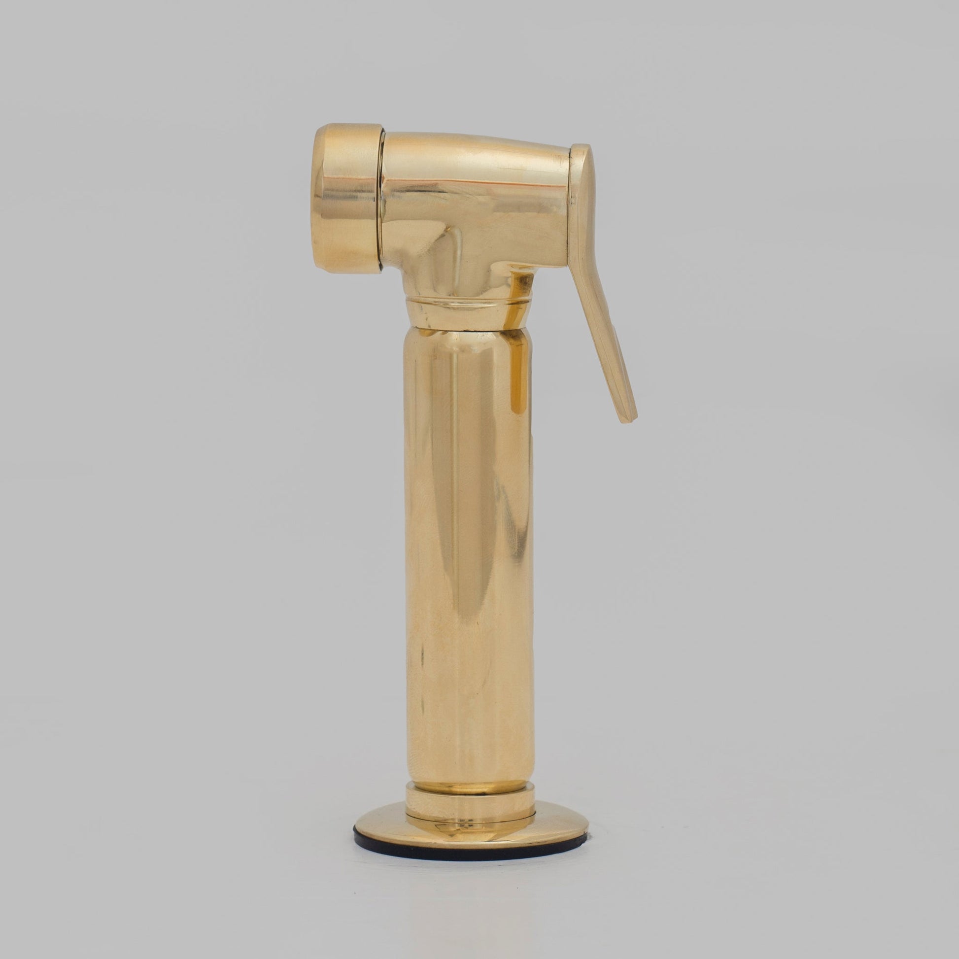 Heritage - Unlacquered Brass Kitchen Bridge Faucet - Insideast