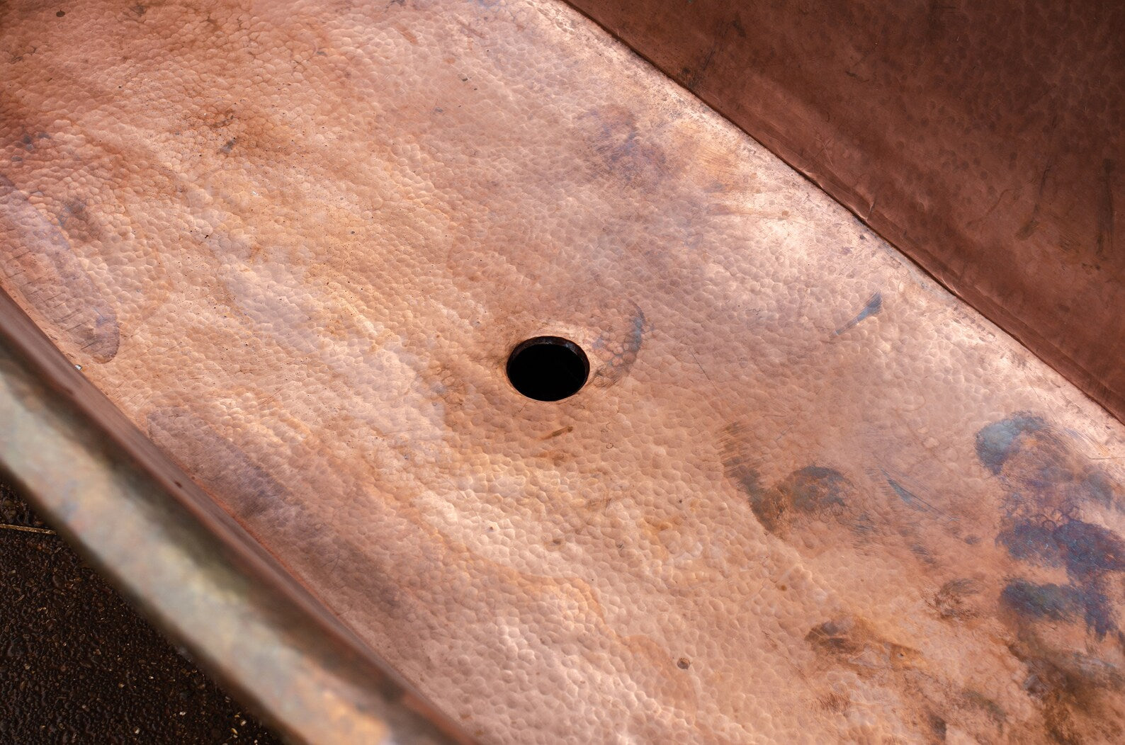 Solid Copper Bathtub | Vintage Freestanding Hammered Tub | Customized Tub