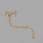 Load image into Gallery viewer, Karmen Brass Kitchen Pot Filler Handcrafted Faucet
