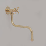 Load image into Gallery viewer, Karmen Brass Kitchen Pot Filler Handcrafted Faucet
