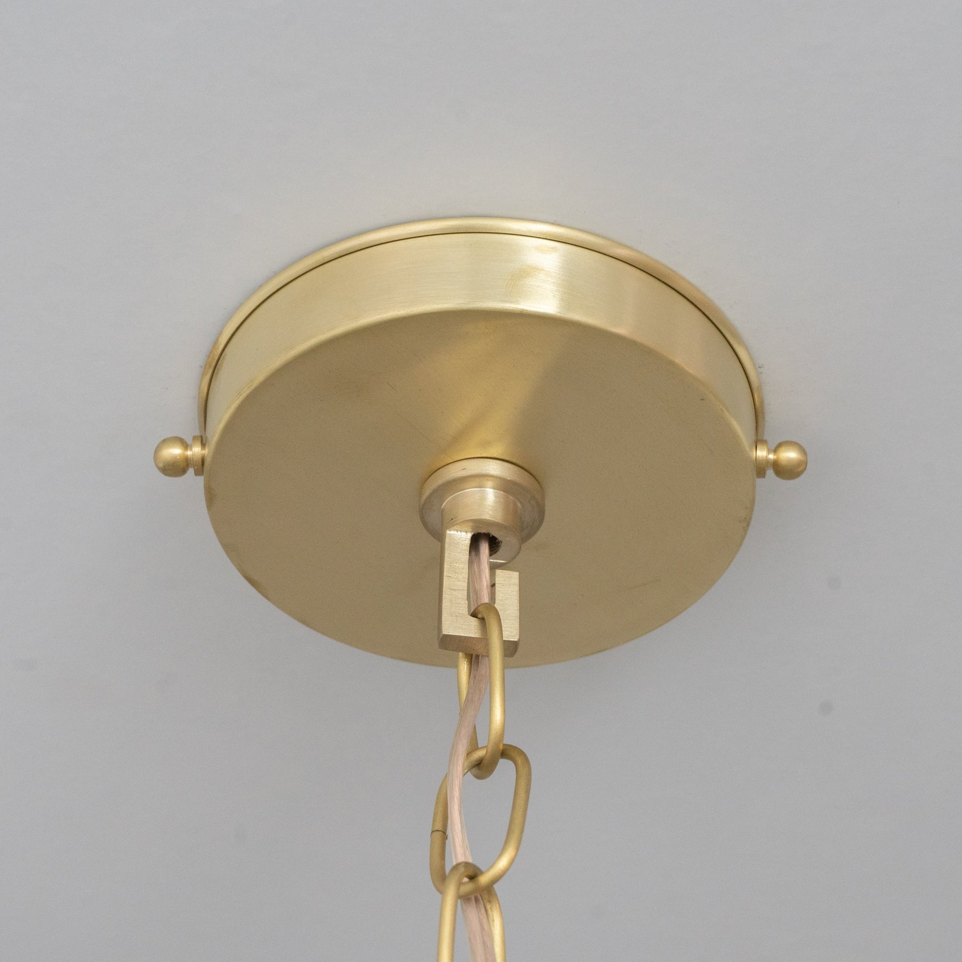 Luminous Soft - Hammered Brass Dome Pendant - Traditional Moroccan brass Light - Insideast