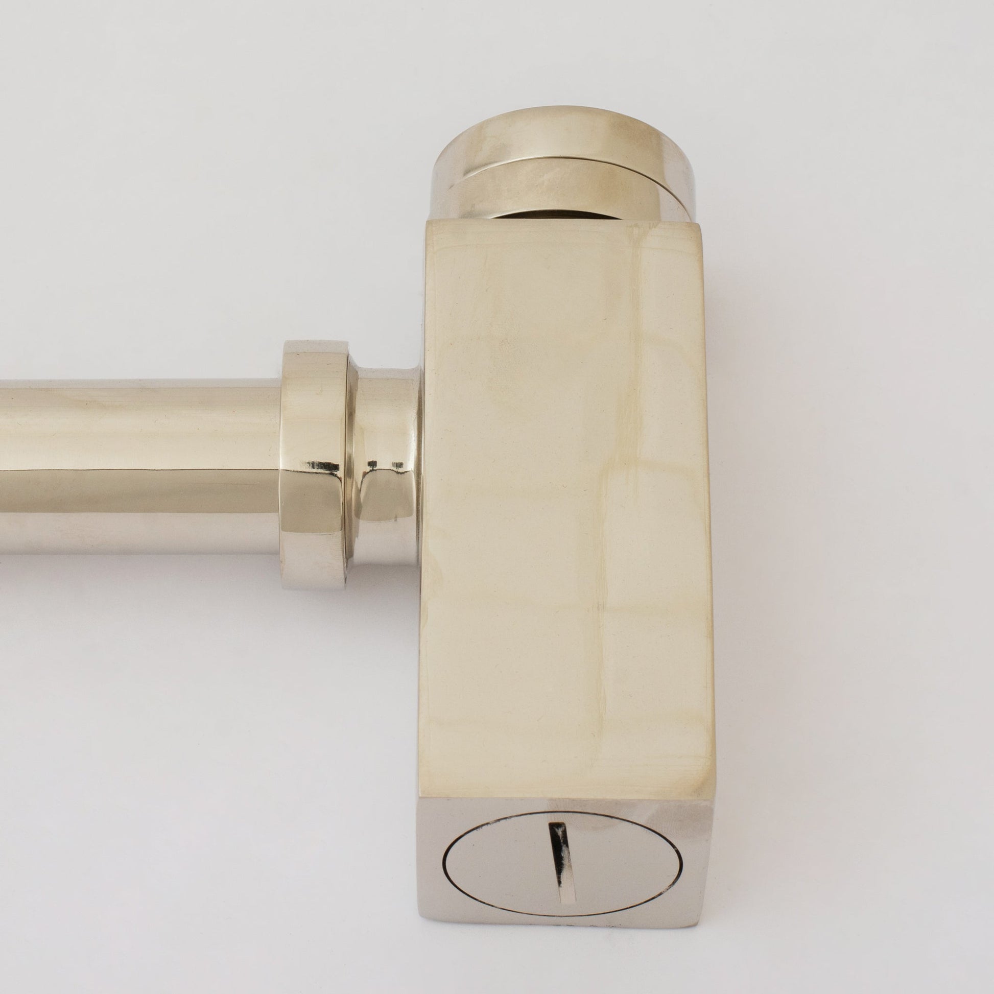 Polished Nickel P - trap, Nickel Water Trap, Bathroom Sink Drain Tailpiece, Drain Kit with Flange, Bathroom Sink Siphon - Insideast