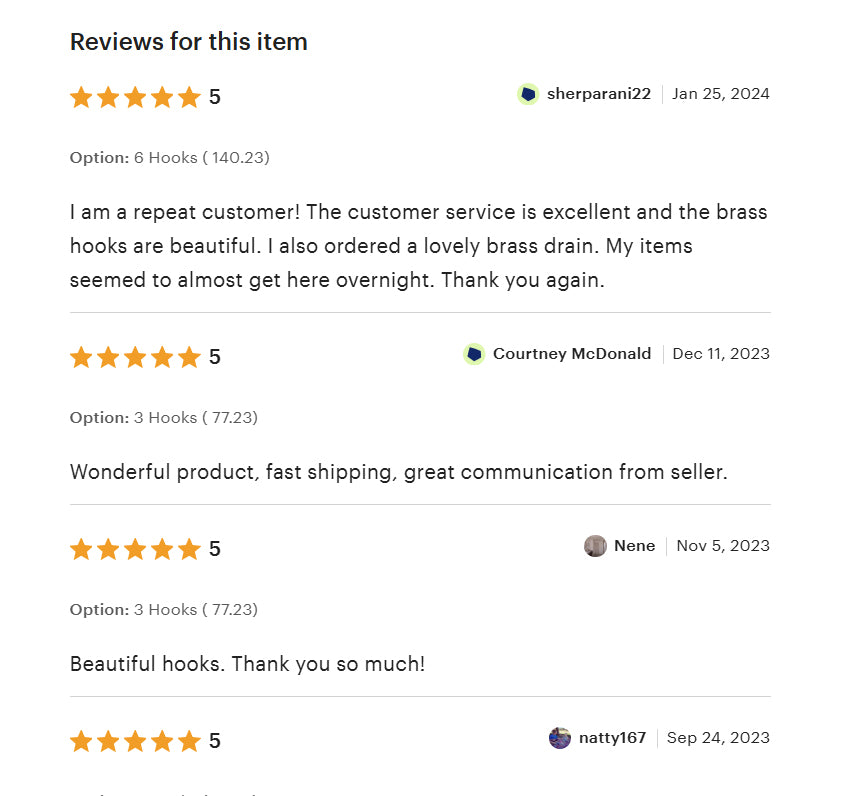 Single Hook solid Unlacquered Brass , Handmade Brass Hook, Coat Hook, Wall Hook