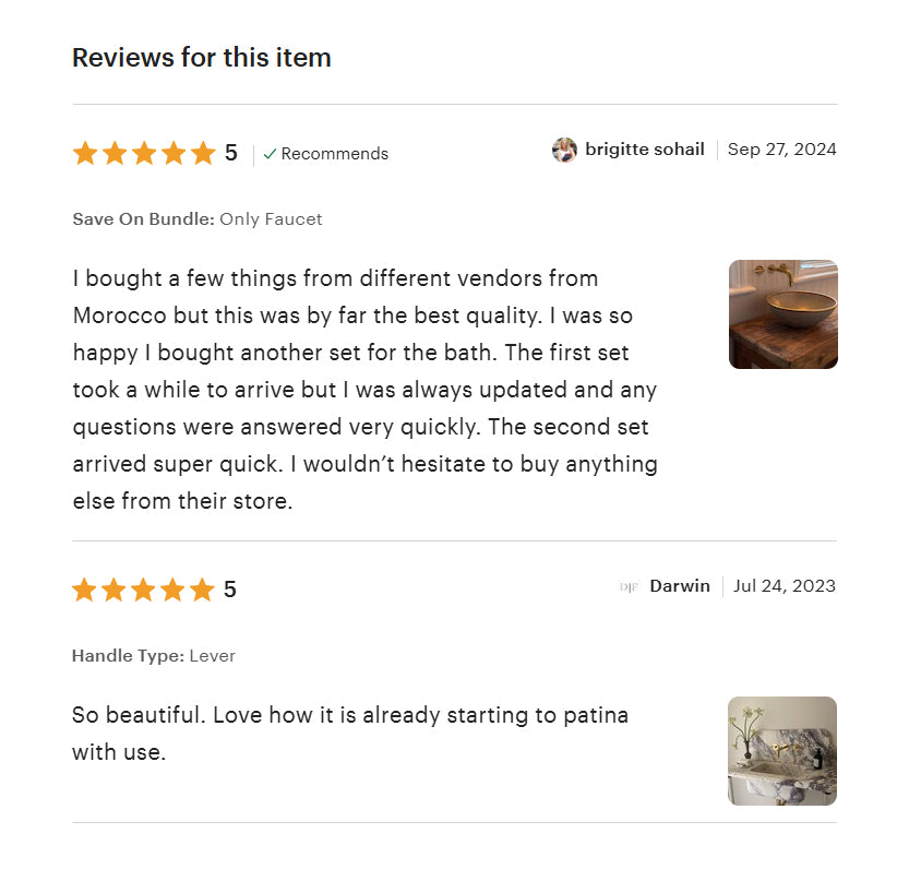 Unlacquered Solid Brass Wall Mounted Bathroom Vessel Sink Faucet, Antique Basin Vanity Faucet