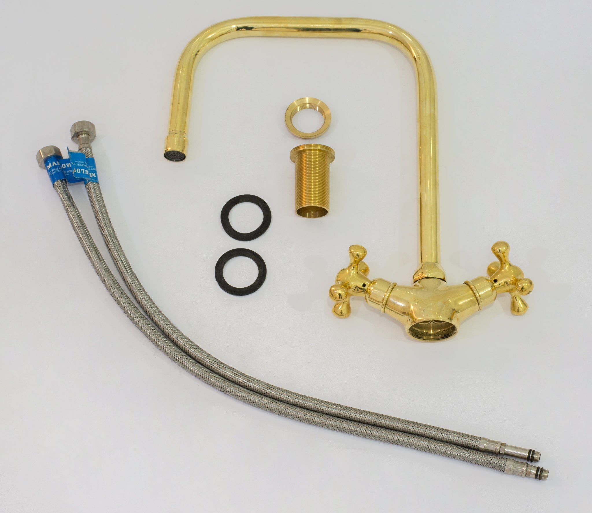 Single Hole Bathroom Faucet – Antique Brass Bathroom Faucet - Insideast