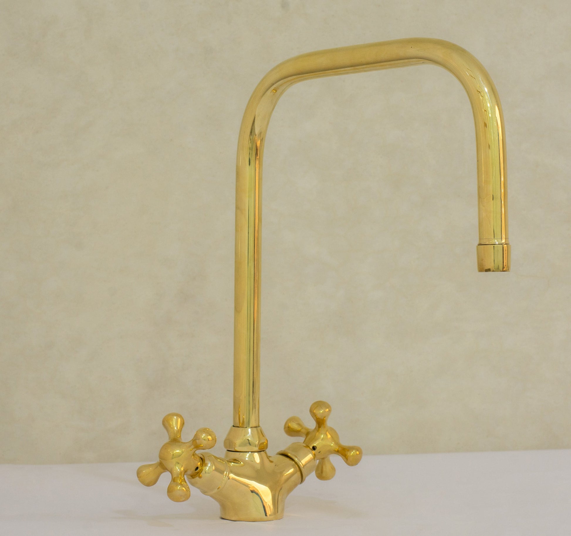 Single Hole Bathroom Faucet – Antique Brass Bathroom Faucet - Insideast
