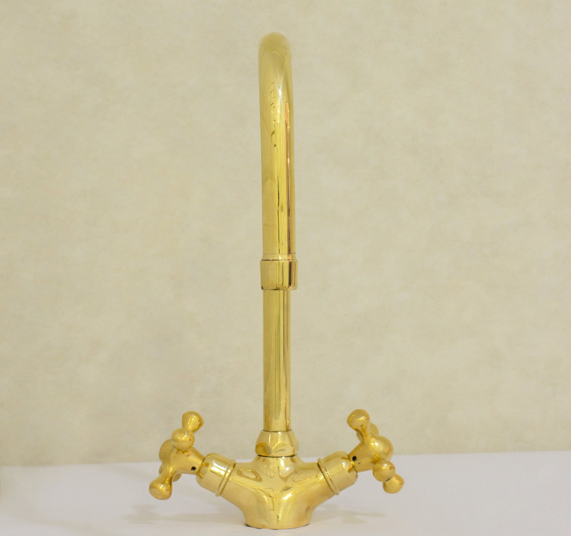 Single Hole Bathroom Faucet – Antique Brass Bathroom Faucet - Insideast