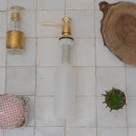 Load image into Gallery viewer, Soap Dispenser, Unlacquered Brass, Kitchen Sink Soap Dispenser
