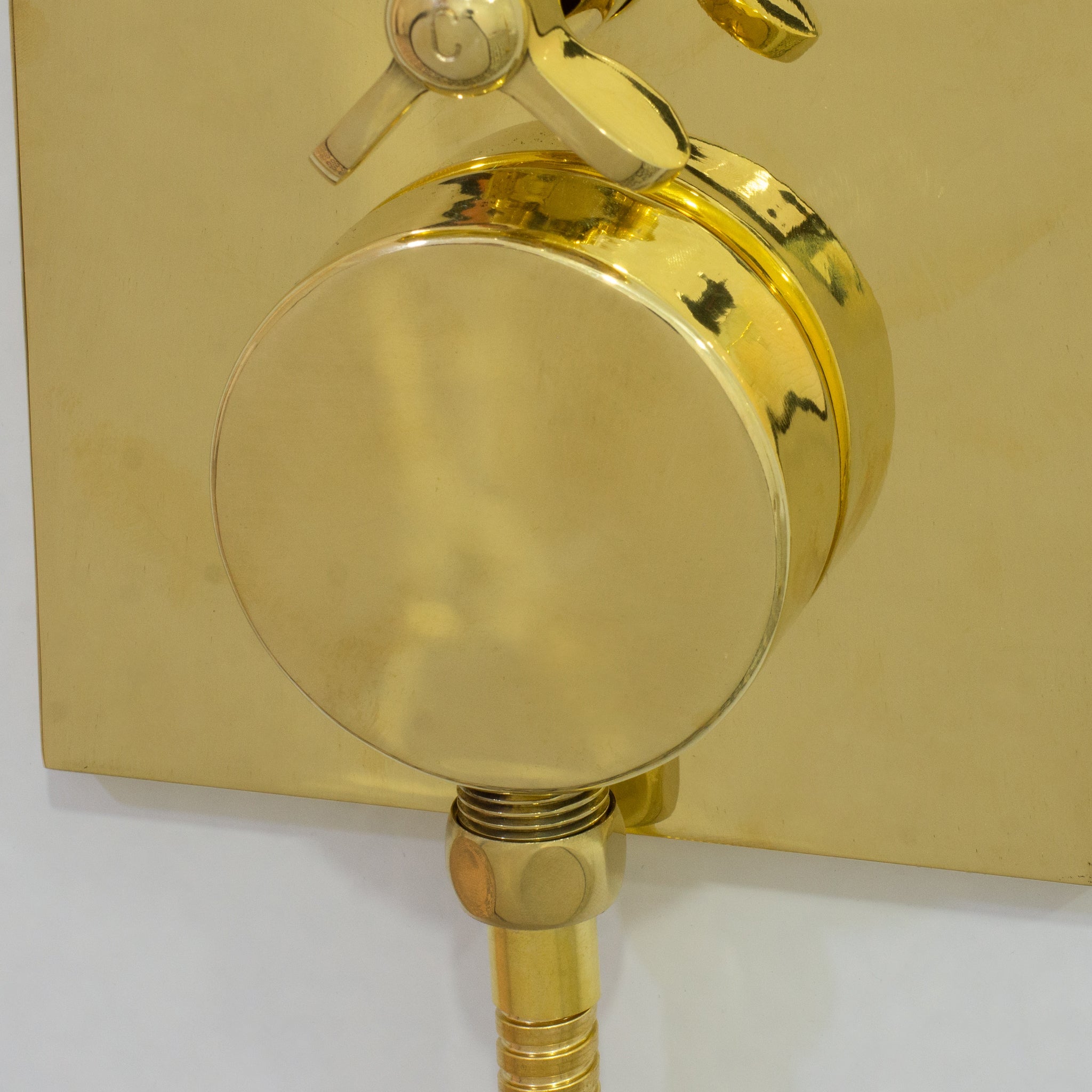 Solid Brass Built - In Shower System – Concealed Rainfall Showerhead with Handheld – Wall - Mounted Shower Set - Insideast