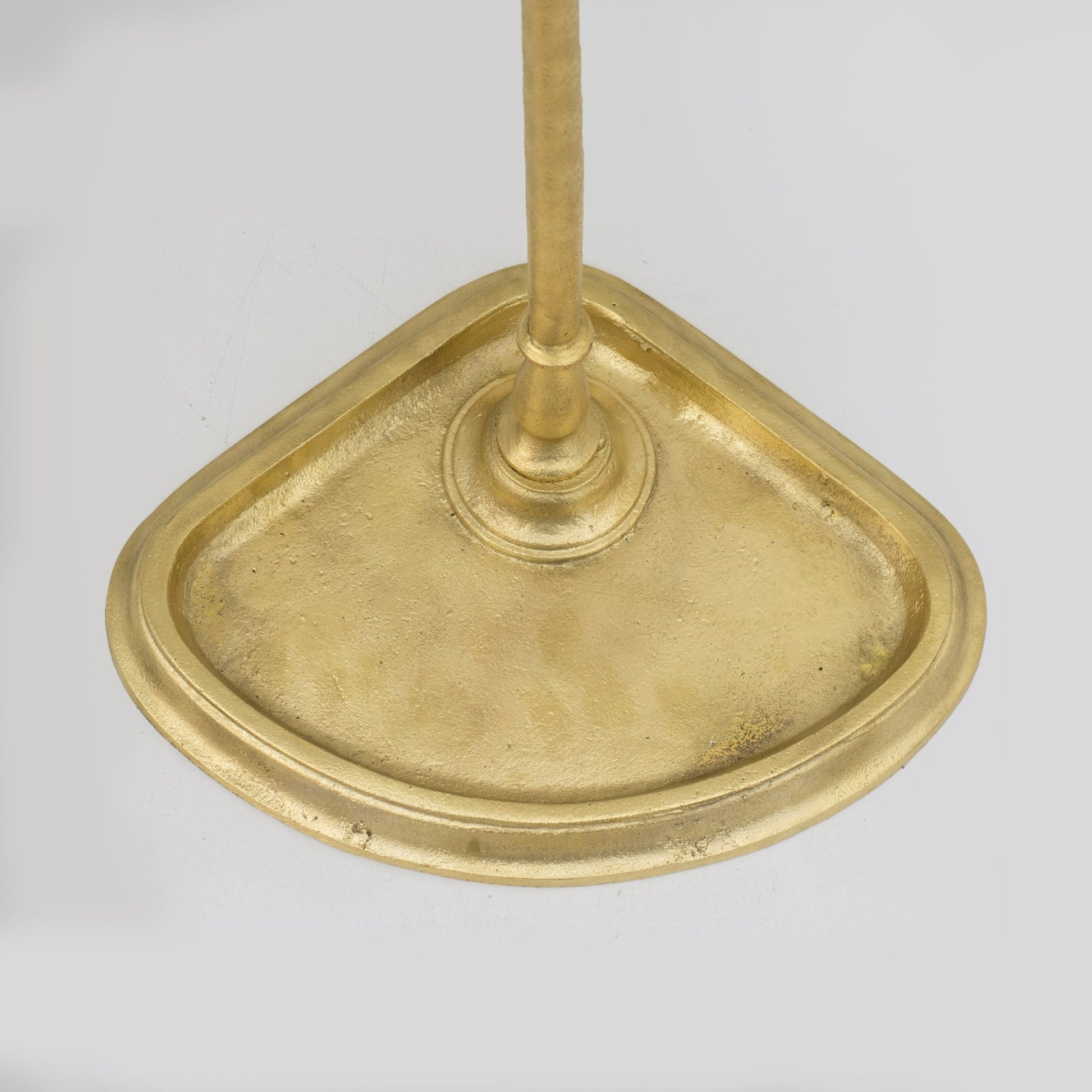 Solid Brass Fireplace Tools, Heavy Duty Fireside Set, Firewood Tongs With Stand - Insideast