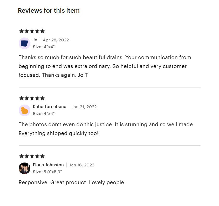 Solid Brass Floor Drain | Hammered Square Style Shower Drain - Insideast